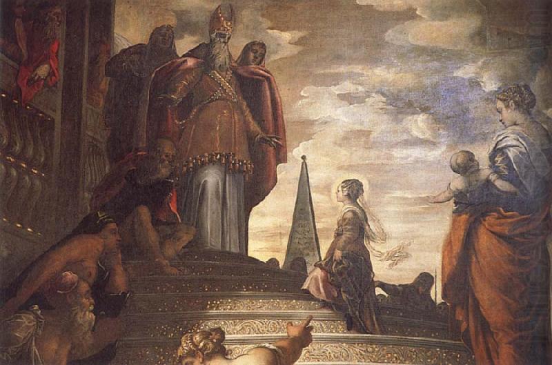 Jacopo Tintoretto Presentation of the Virgin at the Temple china oil painting image